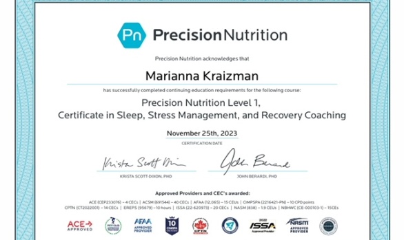 Marianna Nutrition 2